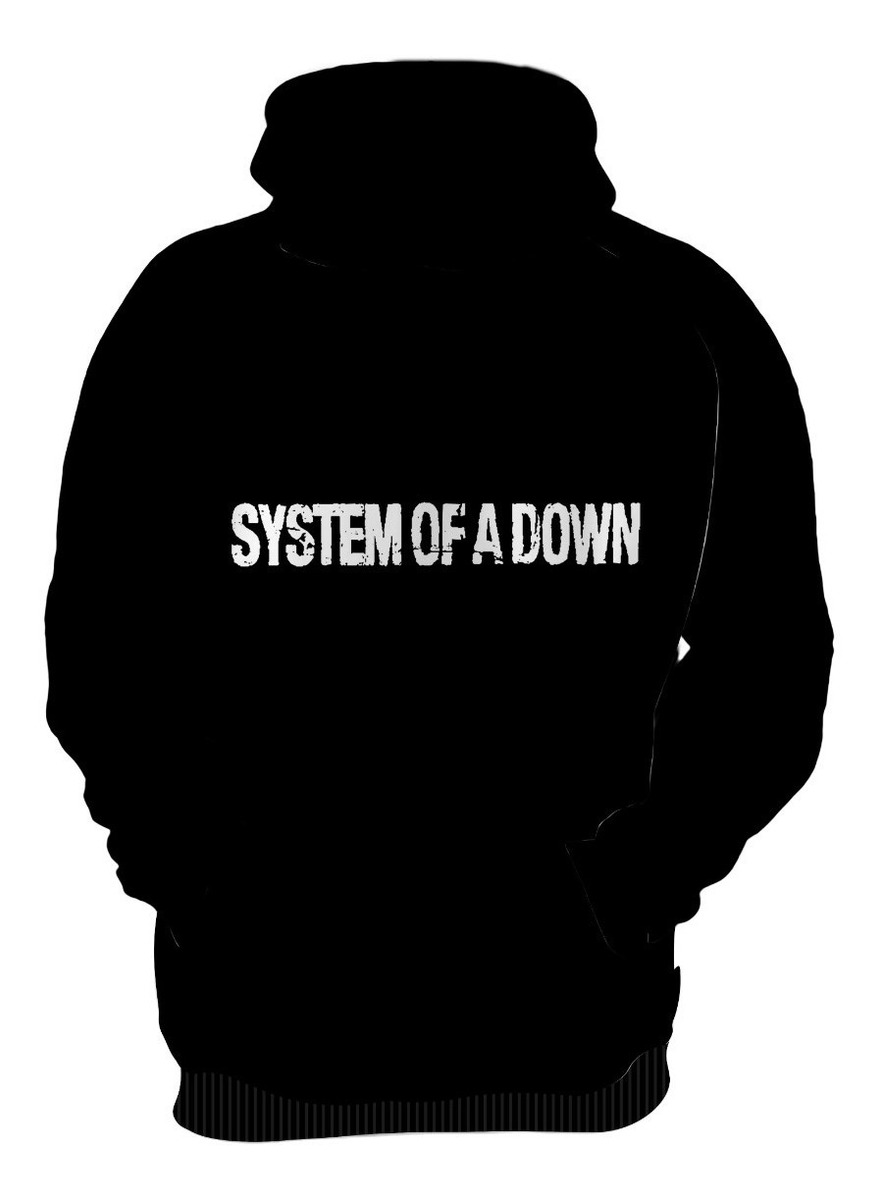 Blusa De Frio Moletom System Of A Down Metal Rock In Roll 01 - R$ 149,99 em Mercado Livre
