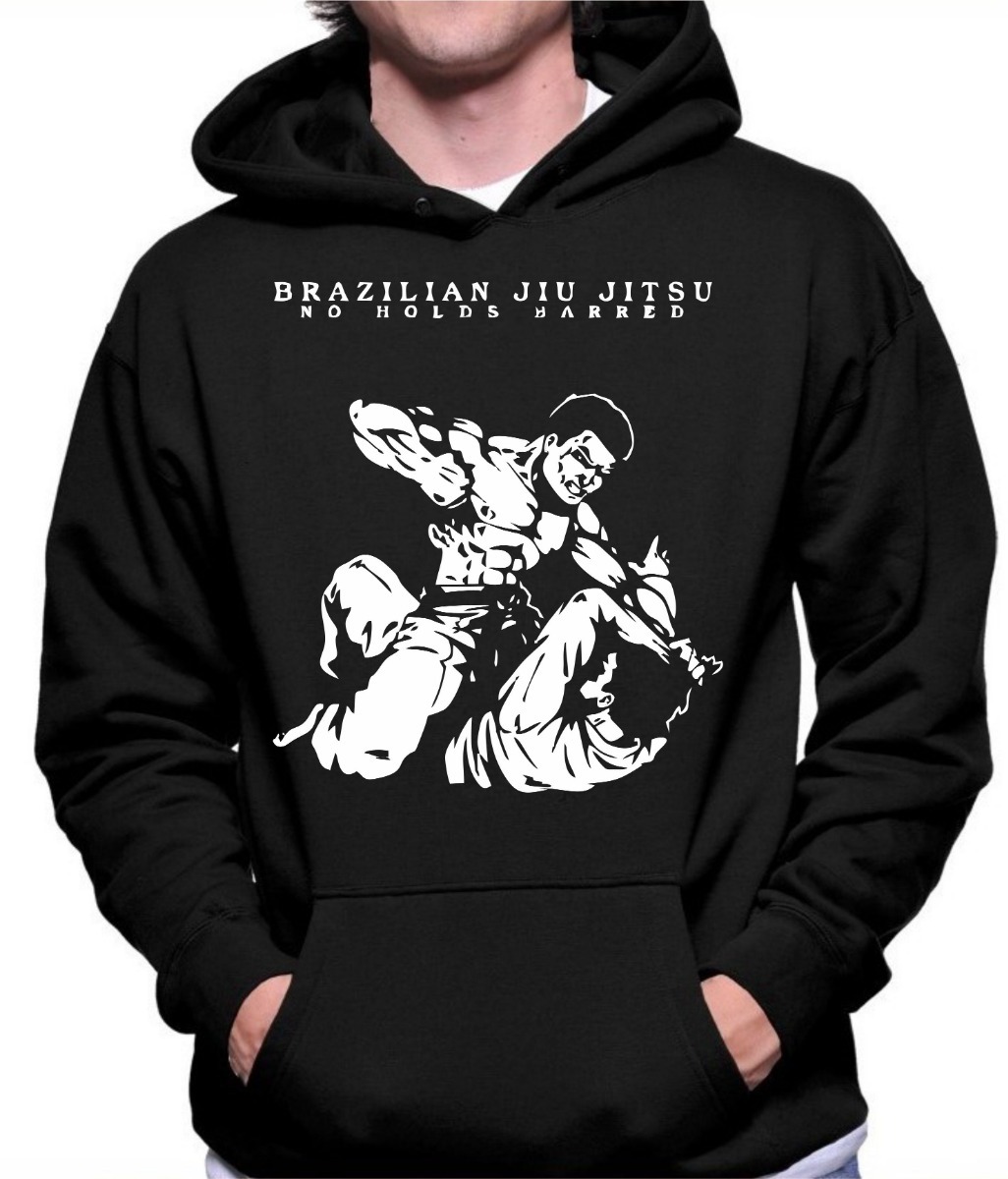 Blusa De Moletom Com Capuz Lutador Jiu Jitsu Competidor Top - R$ 99,99 em Mercado Livre