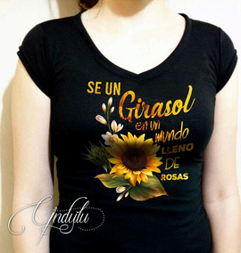 blusas con girasoles