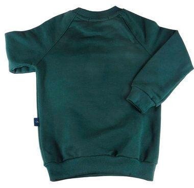 moletom verde infantil