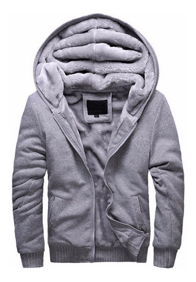 jaqueta de frio com capuz
