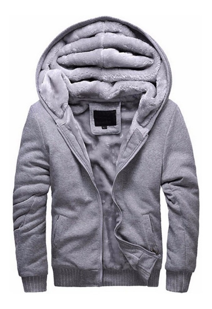 Associado Rua probabilidade blusa de frio masculina com pelo por dentro - redonda.pt