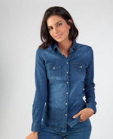 blusas en jean para mujer