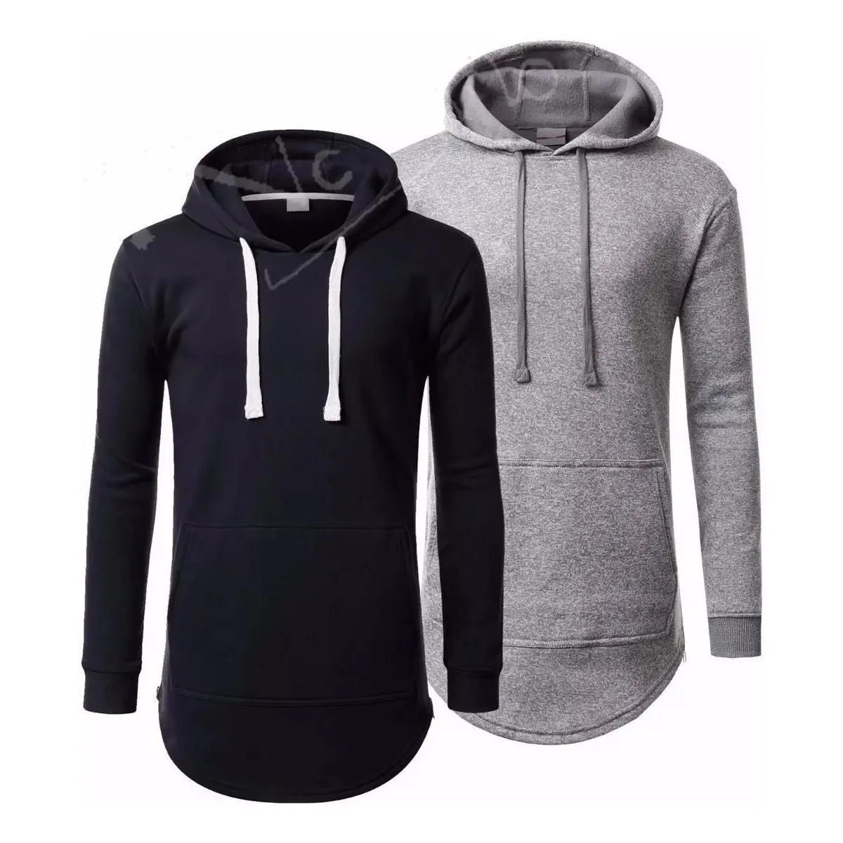 blusa de frio masculina longline