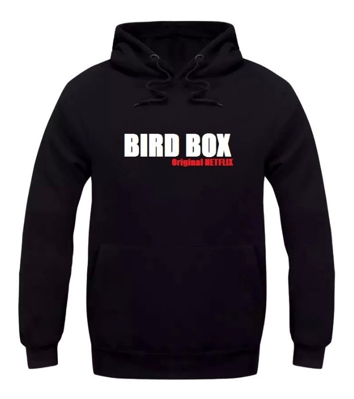 Blusa Moletom Bird Box Séries E Filmes Agasalho Canguru - R$ 68,46 em Mercado Livre