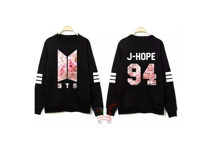 blusa moletom bts kpop novo logo army integrantes nomes