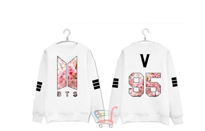 Blusa Moletom Bts Army Nova Logo Kpop Integrantes V 95 - R$ 59,00 em Mercado Livre