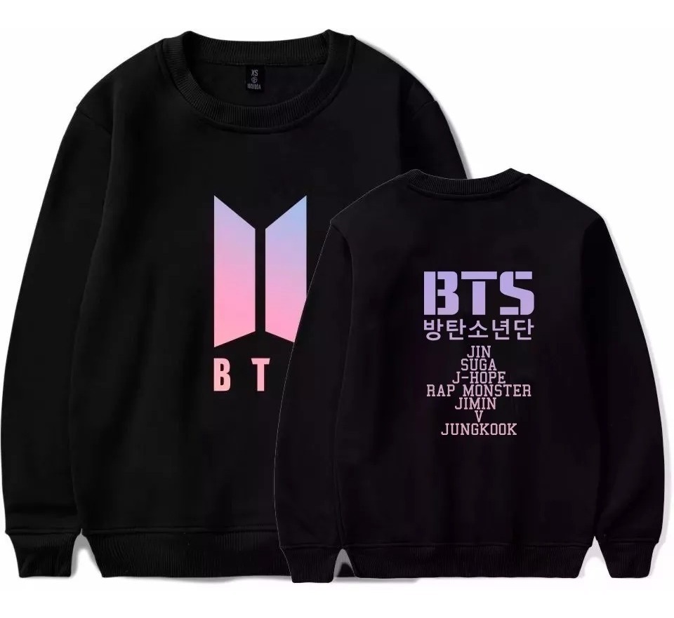 moletom do bts feminino mercado livre