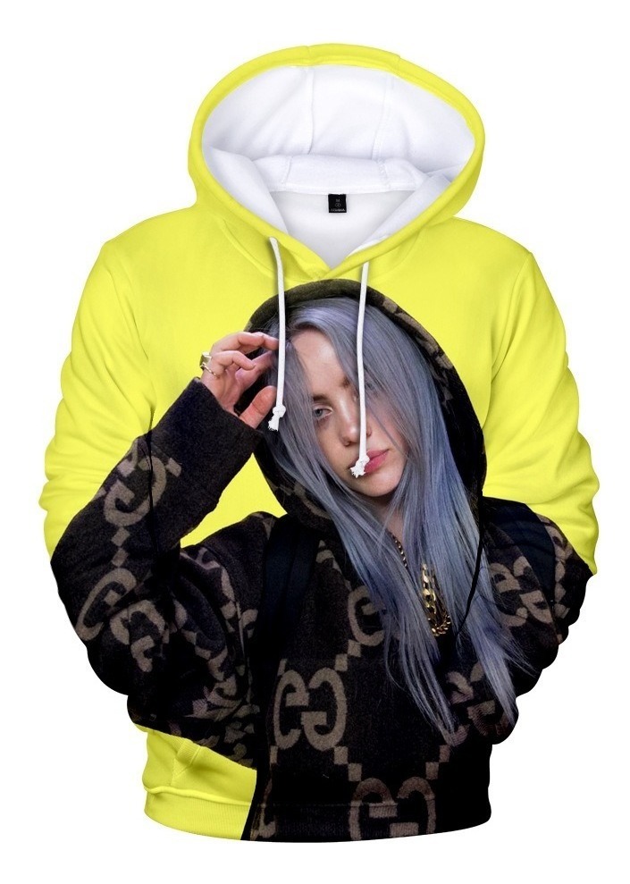 mercado livre moletom billie eilish