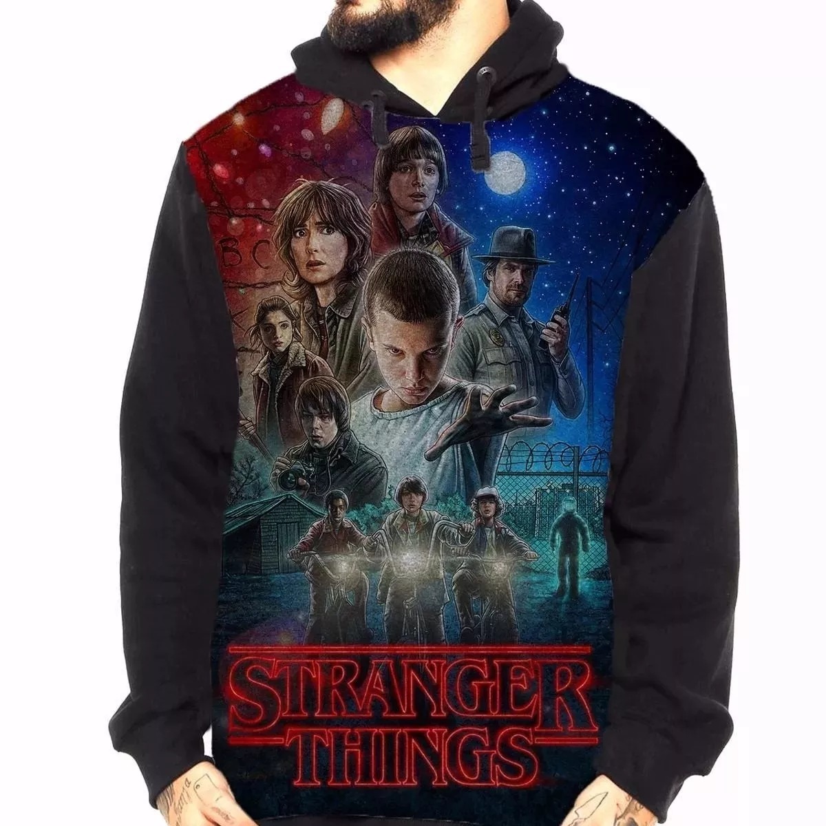 mercado livre moletom stranger things