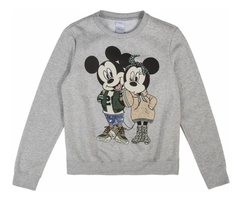 MAGAZINE JM | Blusa Moletom Feminino Disney Mickey Minnie Cativa (d10057) - R$ 99,00