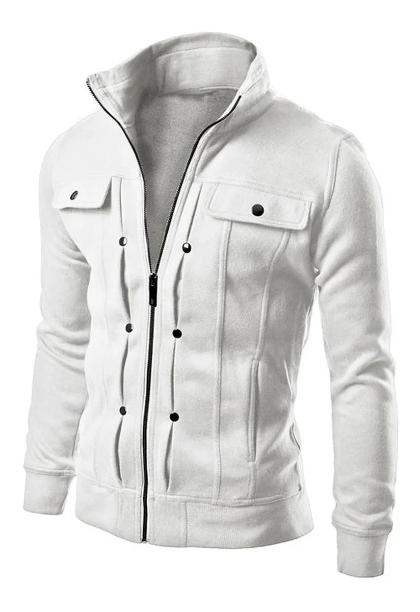 VCSTILO | Blusa Moletom Slim B39 Jaqueta Casaco Moleton Masculino - R$ 139,00