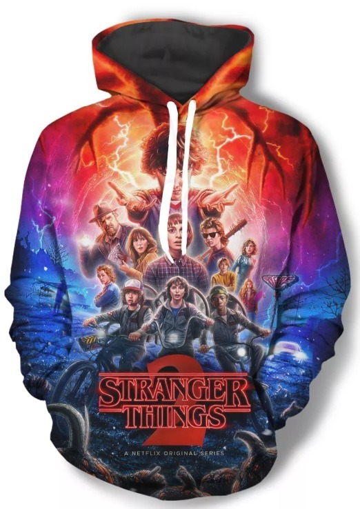 blusa stranger things moletom