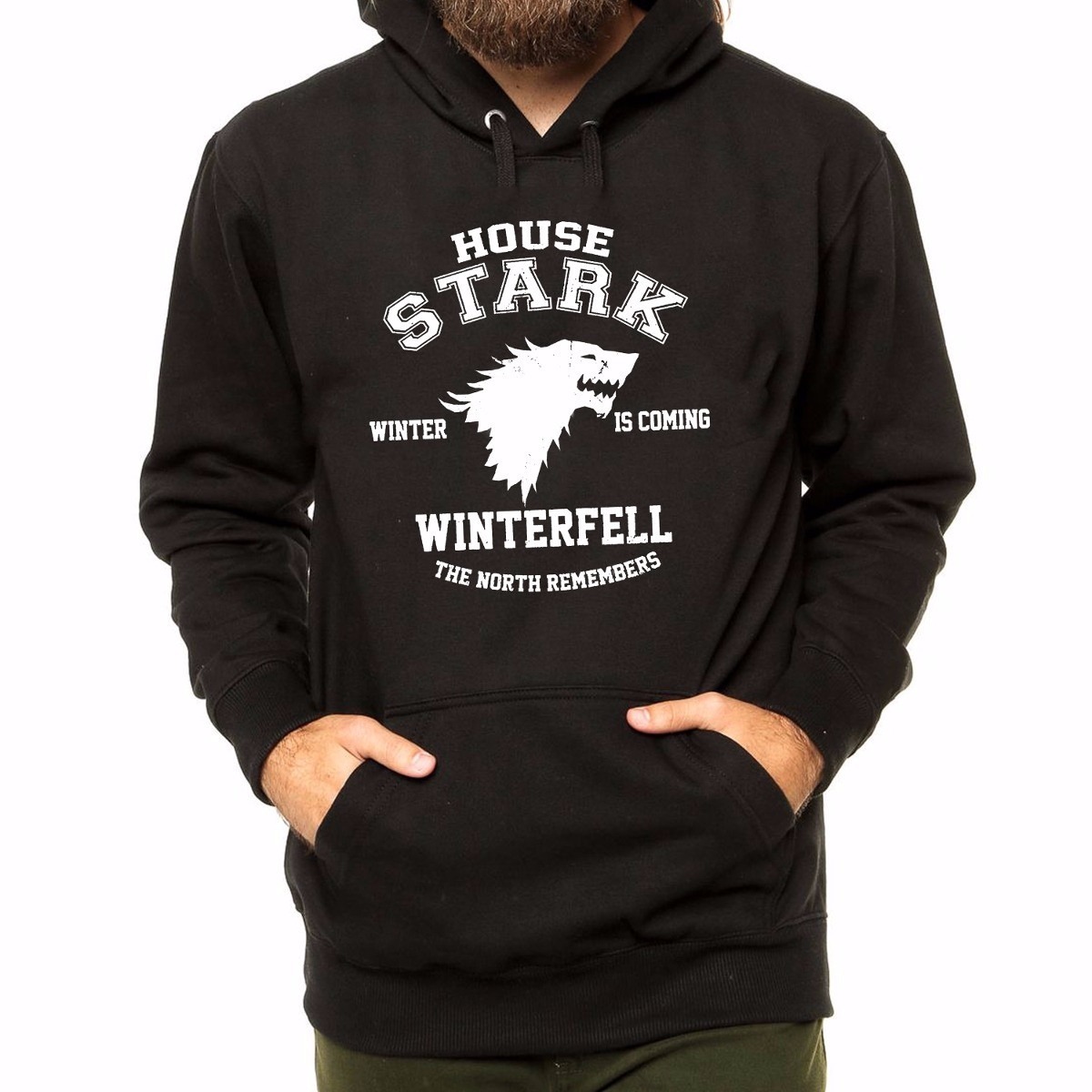 Blusa Moletom Unissex Game Of Thrones Serie House Stark - R$ 69,90 em Mercado Livre