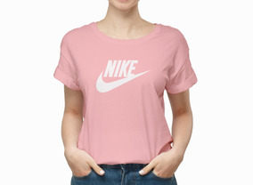 playera nike rosa