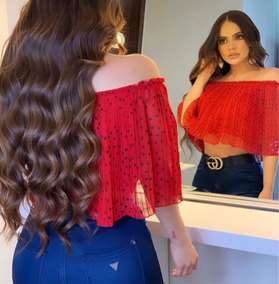 blusas rojas de moda 2019