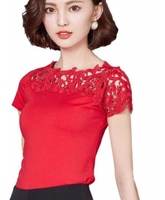 blusas rojas de moda 2019