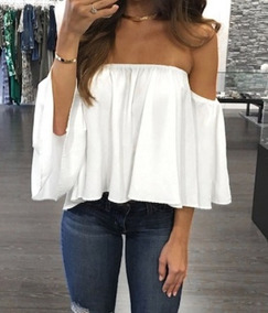 camisas hombros al aire