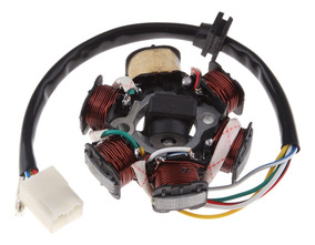 6 Bobina Poste Magneto Volante Estator para PIT Quad Dirt Bike ATV Buggy