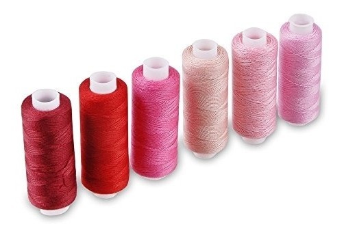 60pcs Candora/® 60 Colors Sewing Thread Coil 250 Yards Each Polyester All Purpose for Hand and Machine Sewing