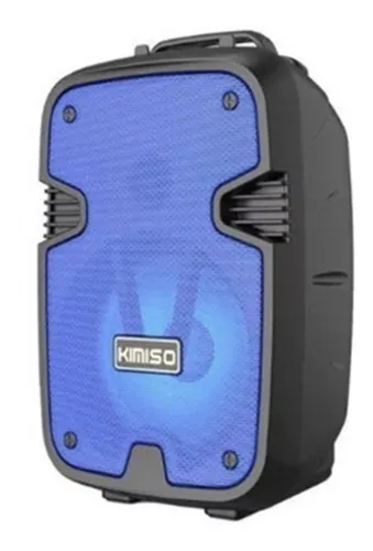 Bocina Bluetooth 4 Pulgadas Recargable Luz Led Usb