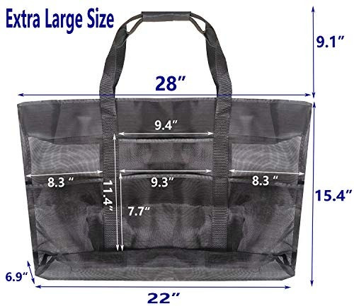 accesorios de playa Toallas De Baño Extra Grande 4 Bolsa De Playa De Bolsillo Bolsa con Cremallera