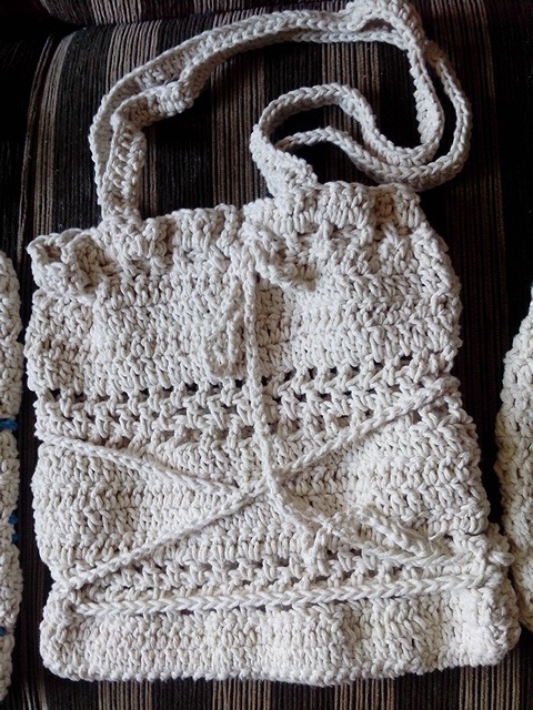 Bolsa Em Croch u00ea Barbante Crú + Detalhes Com Alça Dupla R Armario Tv Integrada ~ Bolsa Em Croch u00ea Barbante Crú + Detalhes Com Alça Dupla R