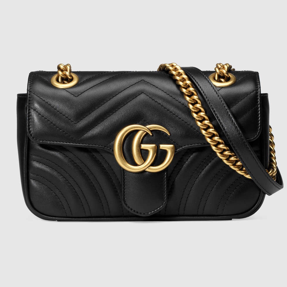 Bolsa Gucci Marmont Matelass Preta Original Na Caixa R Bolsa Gucci Marmont Matelass Preta Original Na Caixa R