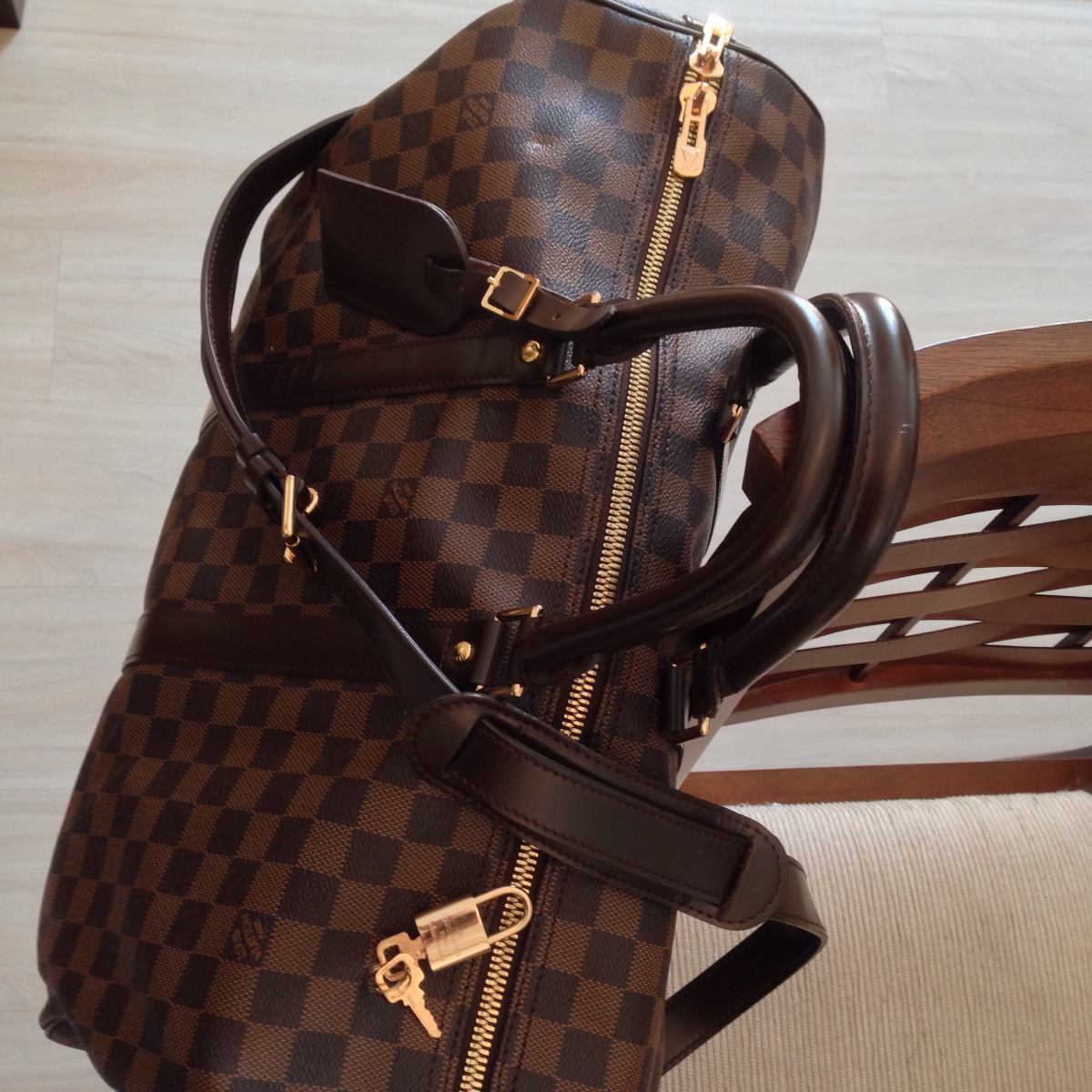 Bolsa Louis Vuitton Keepall 45 - R$ 2.690,00 em Mercado Livre