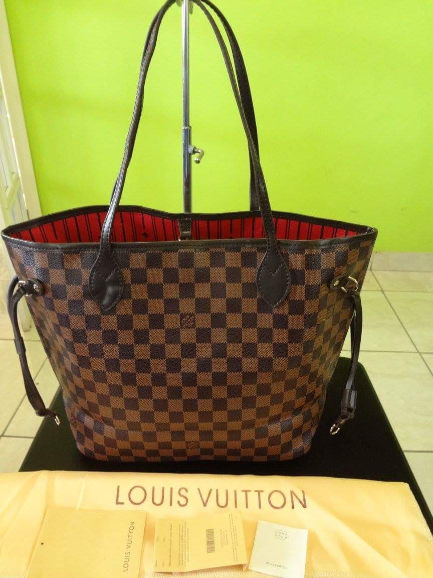Bolsa Louis Vuitton Neverfull Envio Gratis Con Cartera - $ 2,800.00 en Mercado Libre
