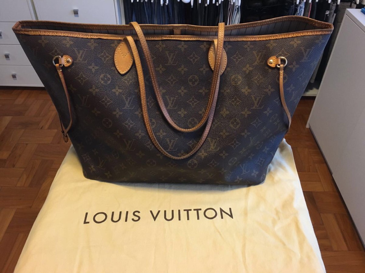 Bolsa Louis Vuitton Neverfull Gm - R$ 2.300,00 em Mercado Livre