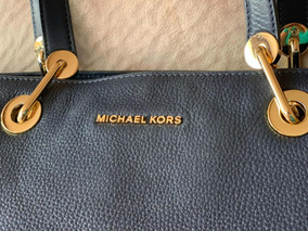 Estado Michael Kors Raven Marino Bolsa Excelente srCQxthdB