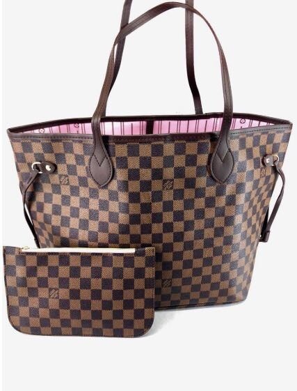 Bolsas Louis Vuitton Neverfull Fondo Rosa - $ 700.00 en Mercado Libre