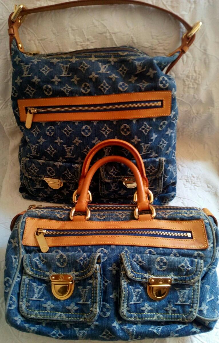 Bolsas Louis Vuitton Originales Mezclilla - $ 11,000.00 en Mercado Libre