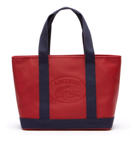 Lacoste sstrap vertical Shopping Bag Shopper Bolso Bolso cherry tomato