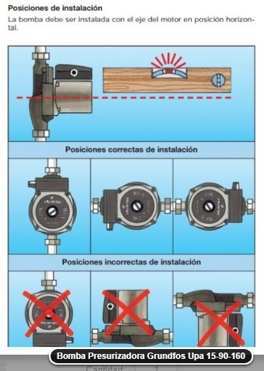 Posición de bomba presurizadora
