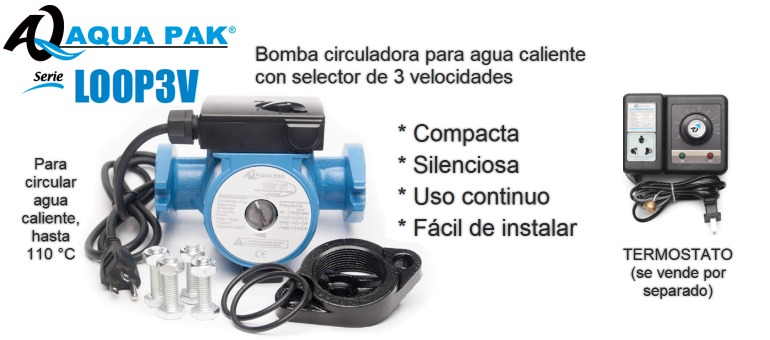 Bomba Recirculadora Para Agua Caliente Aquapak 3 Bomba Recirculadora Para Agua Caliente Aquapak 3