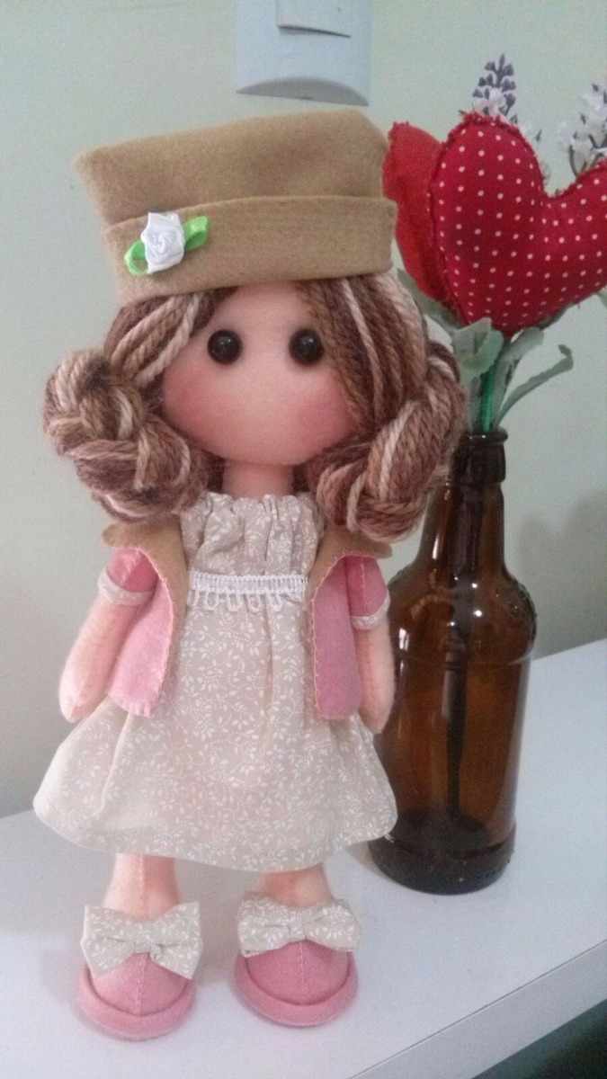Boneca De Pano Boneca Russa Feltro E Tecido R$ 65,00 Armario Oficina Con Llave Ikea ~ Boneca De Pano Boneca Russa Feltro E Tecido R$ 65,00