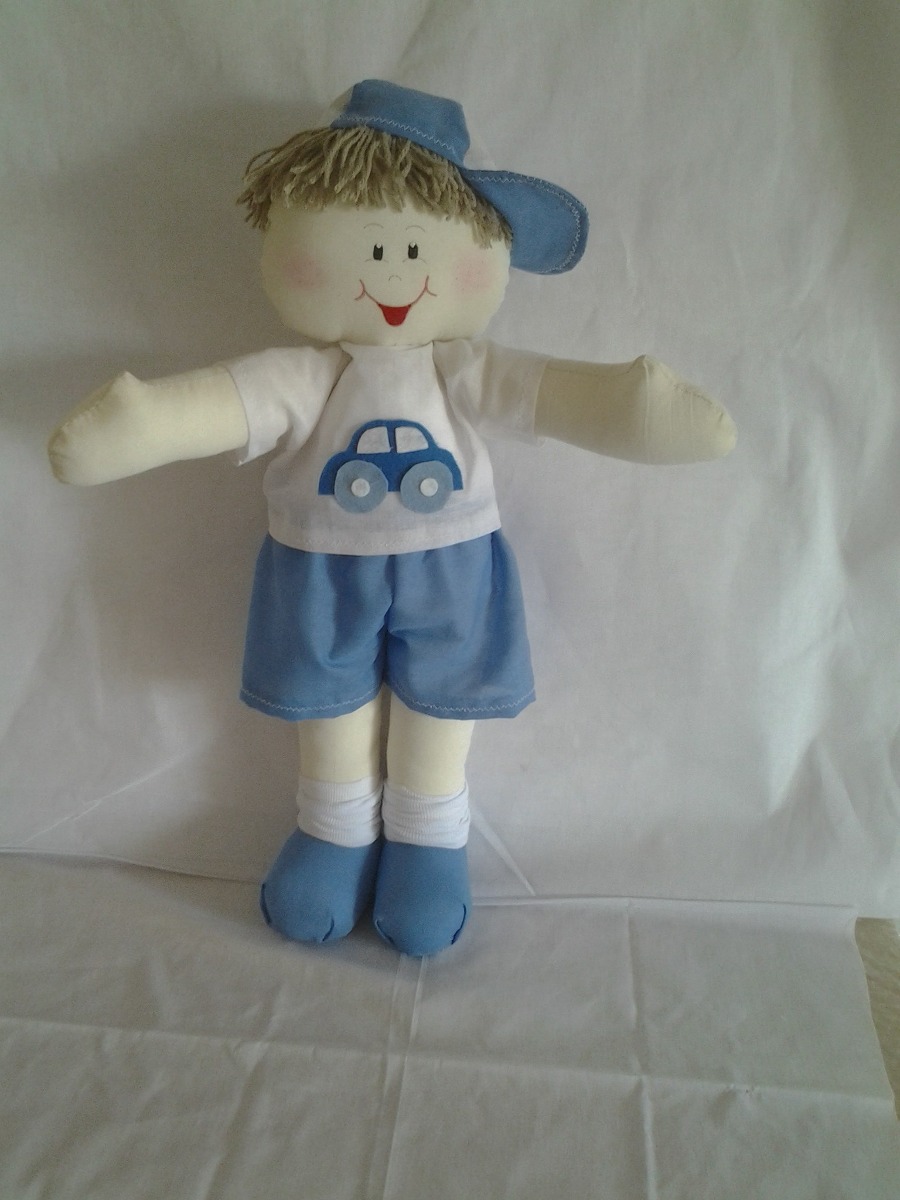 Boneca De Pano Decoração Quarto Bebe Menino - R$ 69,00 em Mercado Livre Boneca De Pano Decoração Quarto Bebe Menino - R$ 69,00 em Mercado Livre