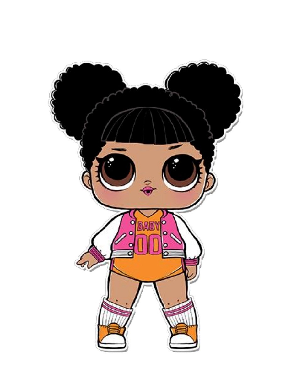 L O L Surprise Doll Hoops Mvp Coloring Page Online An