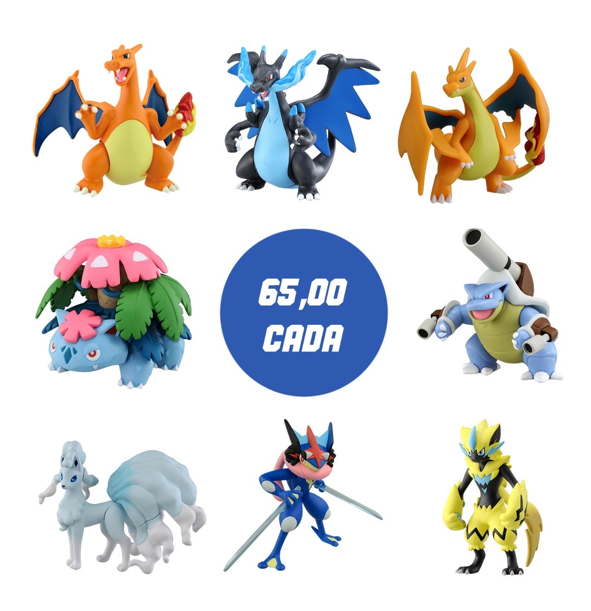 boneco pokemon moncolle charizard