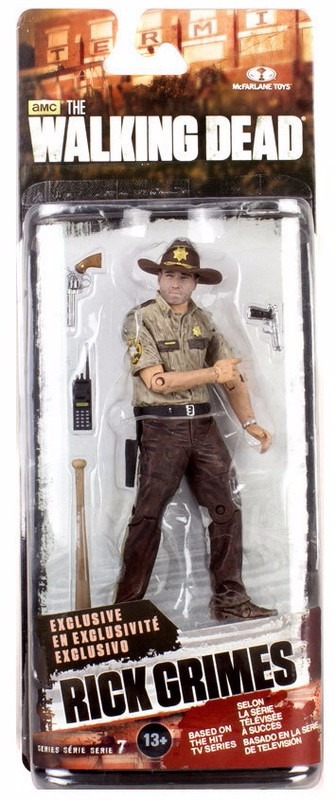 Action Figure Rick Grimes exclusive The Walking Dead Serie 7 13 cm by McFarlane