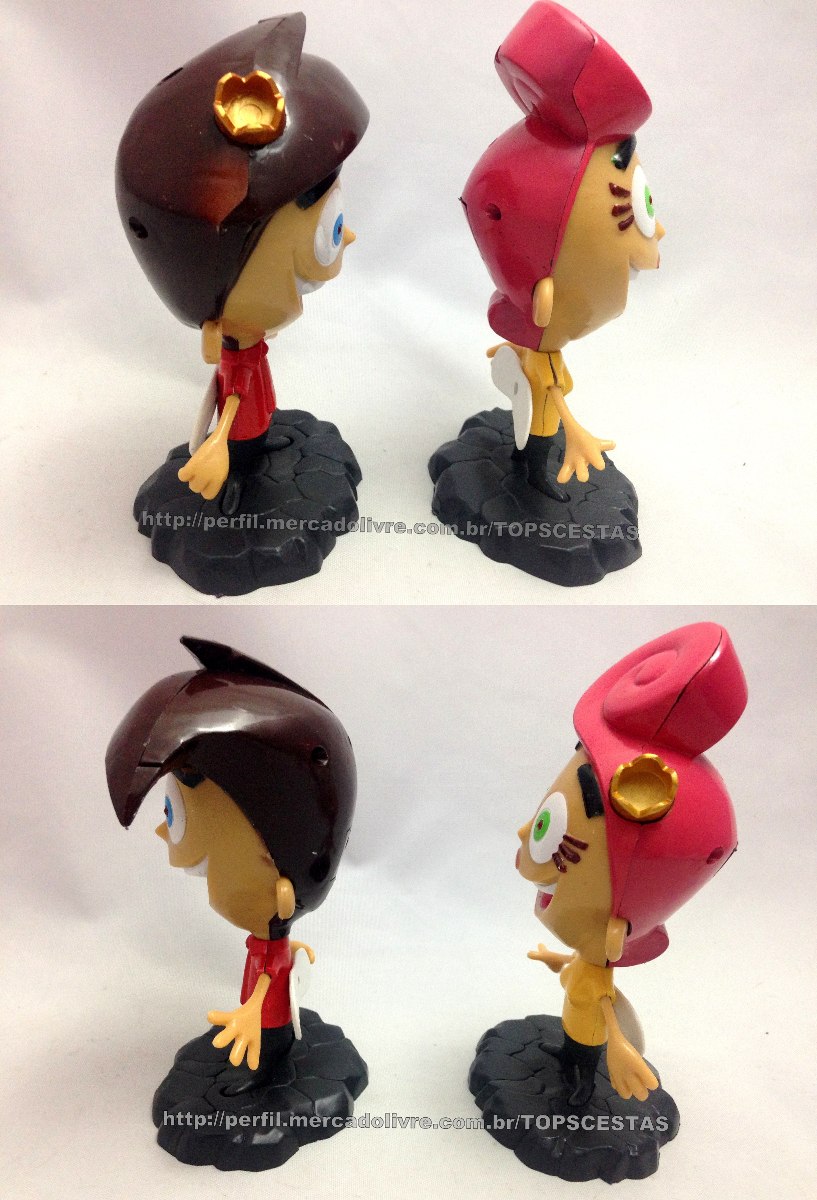 bonecos padrinhos mágicos timmy