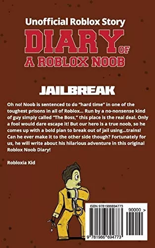 Book Diary Of A Roblox Noob Jailbreak New Roblox Noob 129900 - diary of a roblox noob book 1