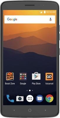 Boost Mobile Zte Max Xl 4g Lte With 16 Gb Memory Prepaid C