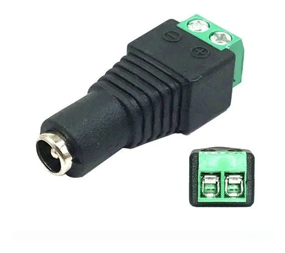 conector dc jack macho