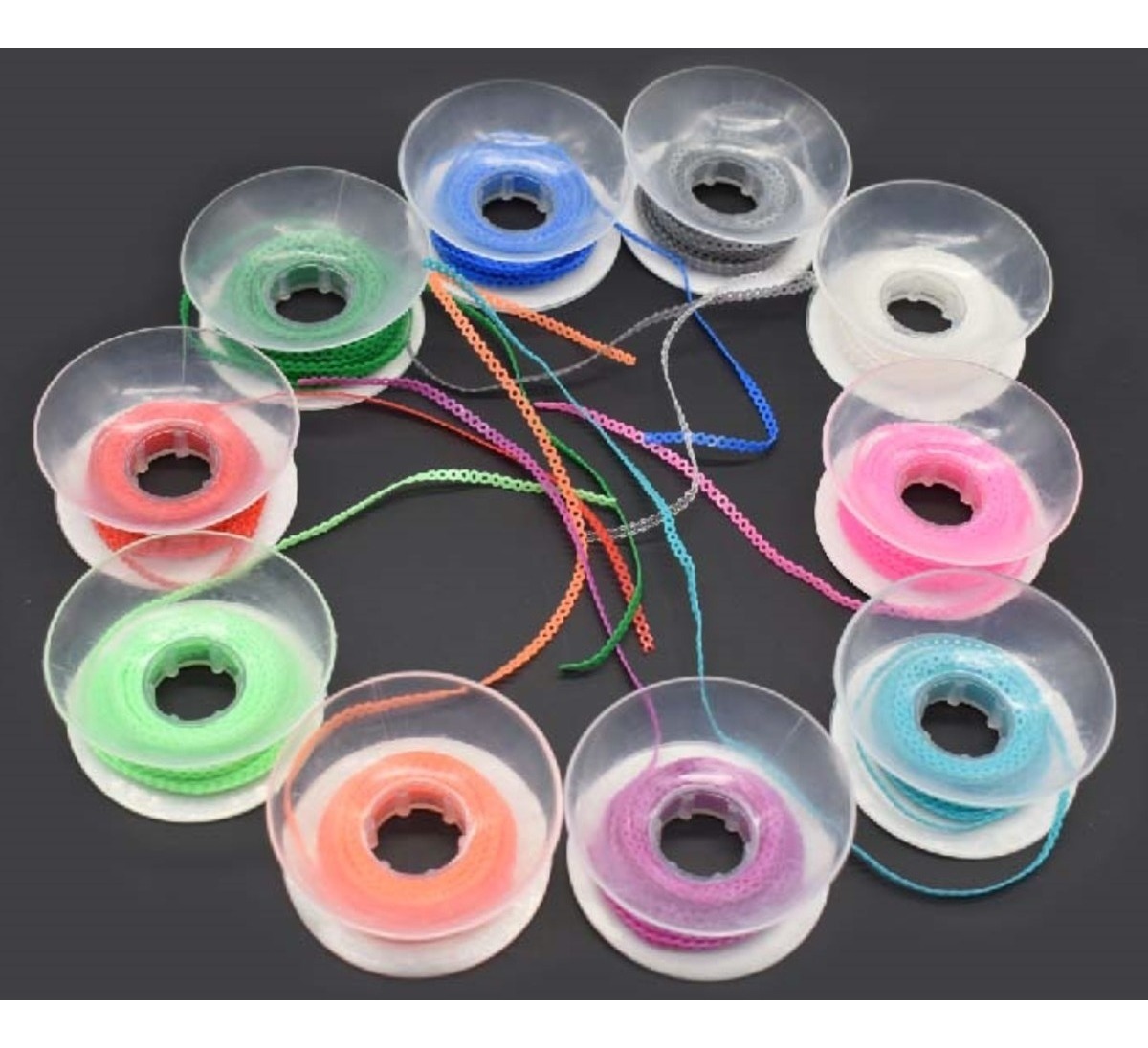 Tipos De Borrachinha De Aparelho Borrachinha Aparelho Ortodôntico Várias Cores 10 Borrachinha - R$ 18,90
