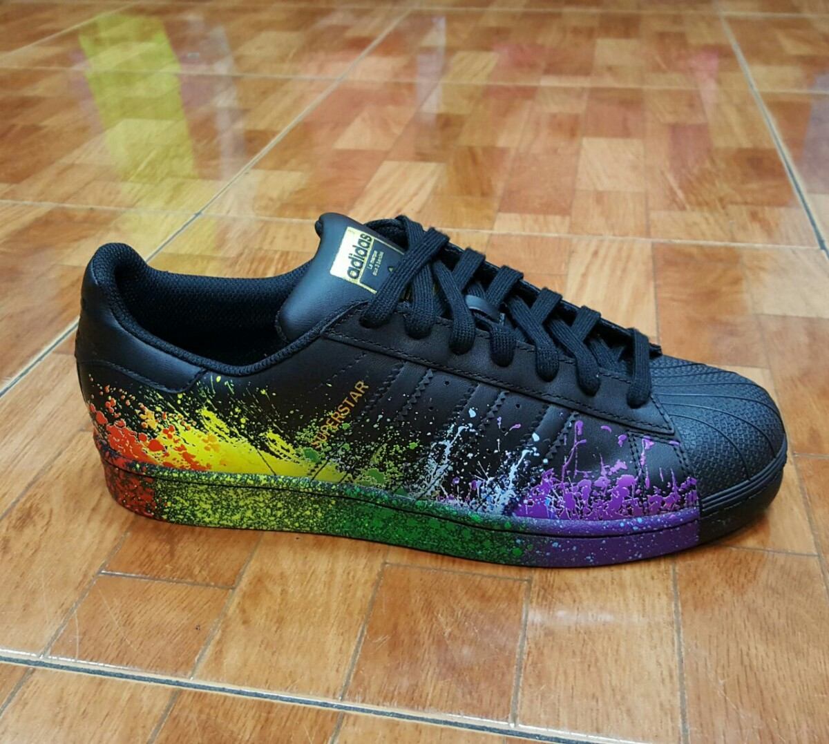 adidas superstar pintadas