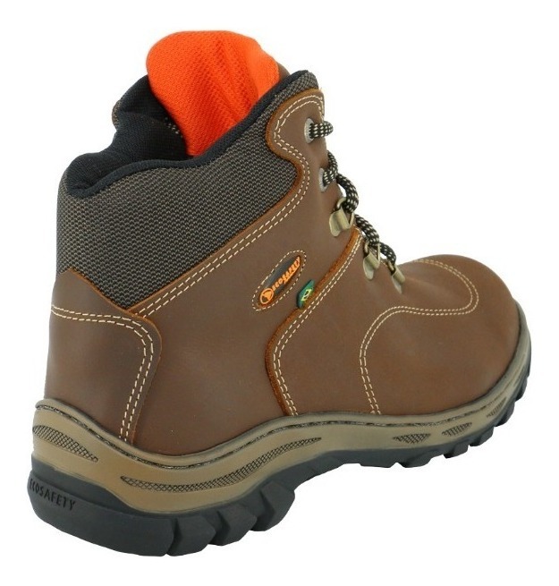 Bota Botina Segurança Confort C.a Bico Pvc Latego 410 - R$ 139,91 em Mercado Livre