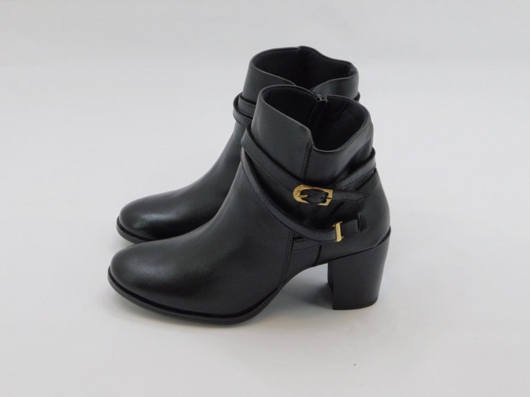 botas cano curto feminina salto grosso